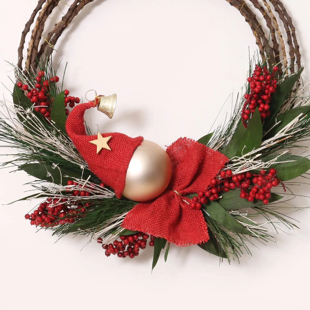 Red Berry Christmas Wreath