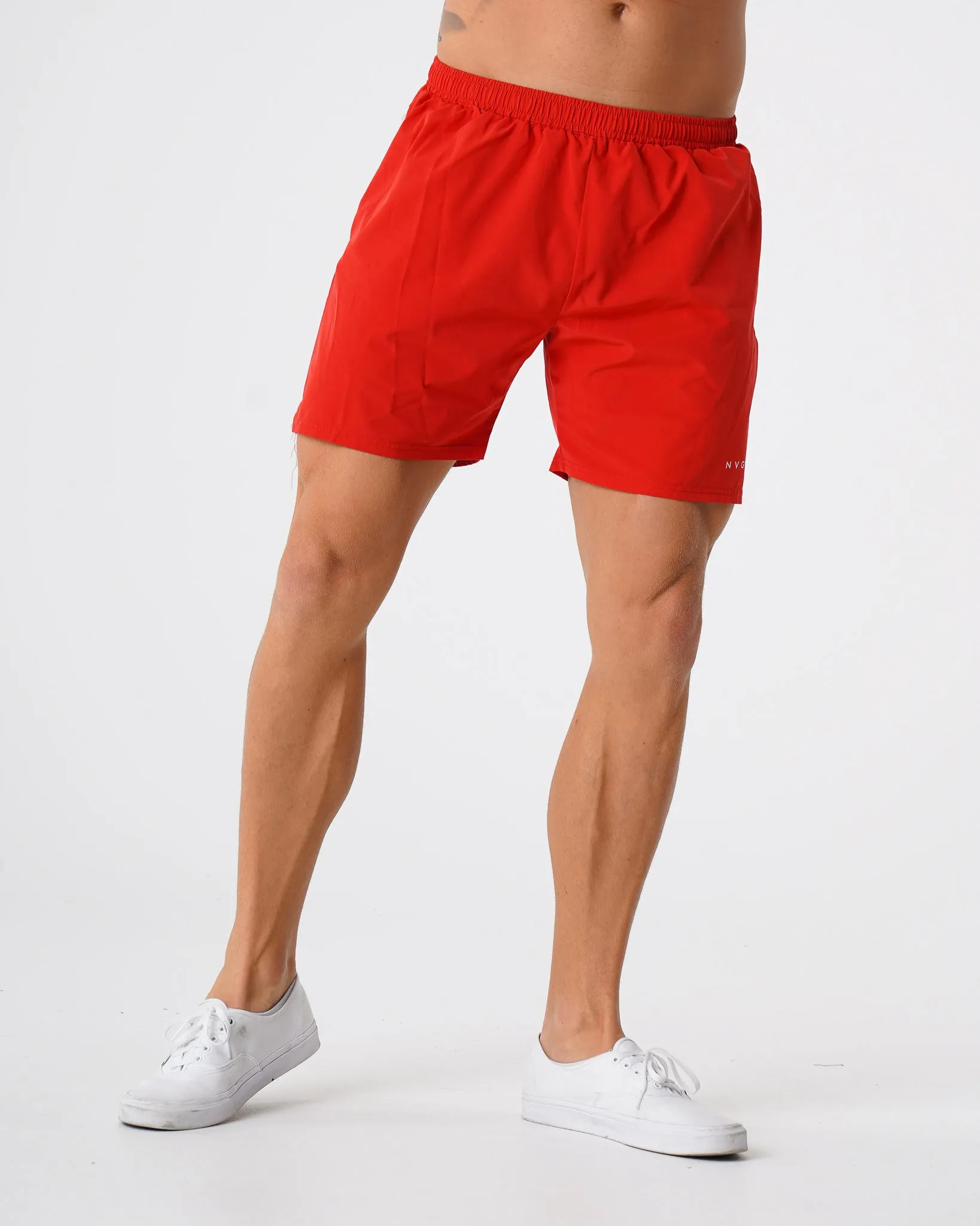 Red Flex Shorts