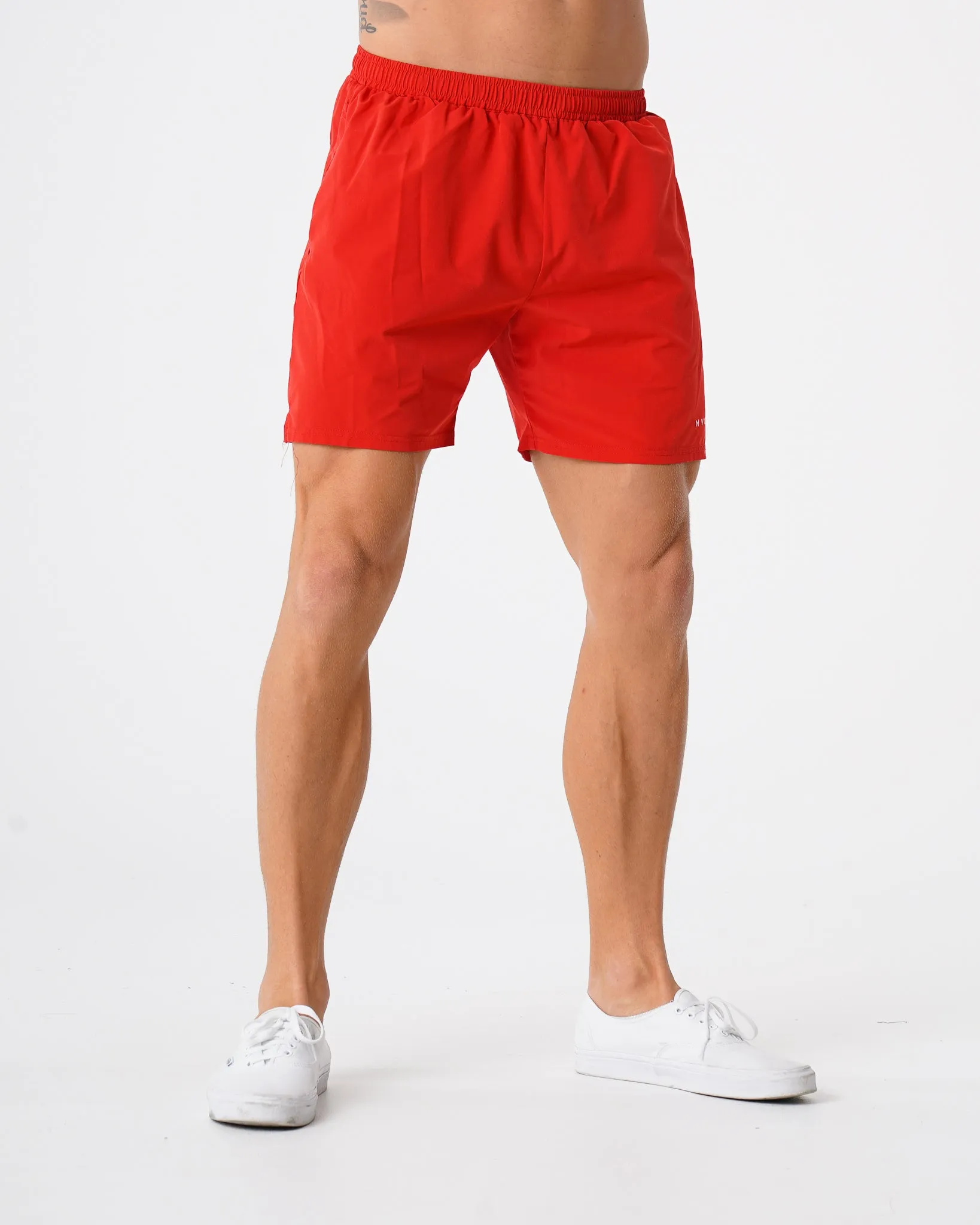 Red Flex Shorts