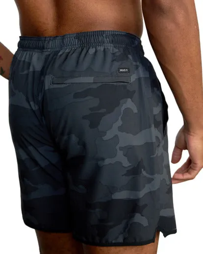 RVCA Yogger Stretch Athletic Shorts 17" - Camo