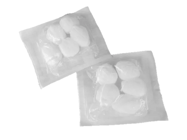 STERILE SUPER ABSORBENT BALLS NON WOVEN FIRST AID COTTON BALLS PKT 5 X 1