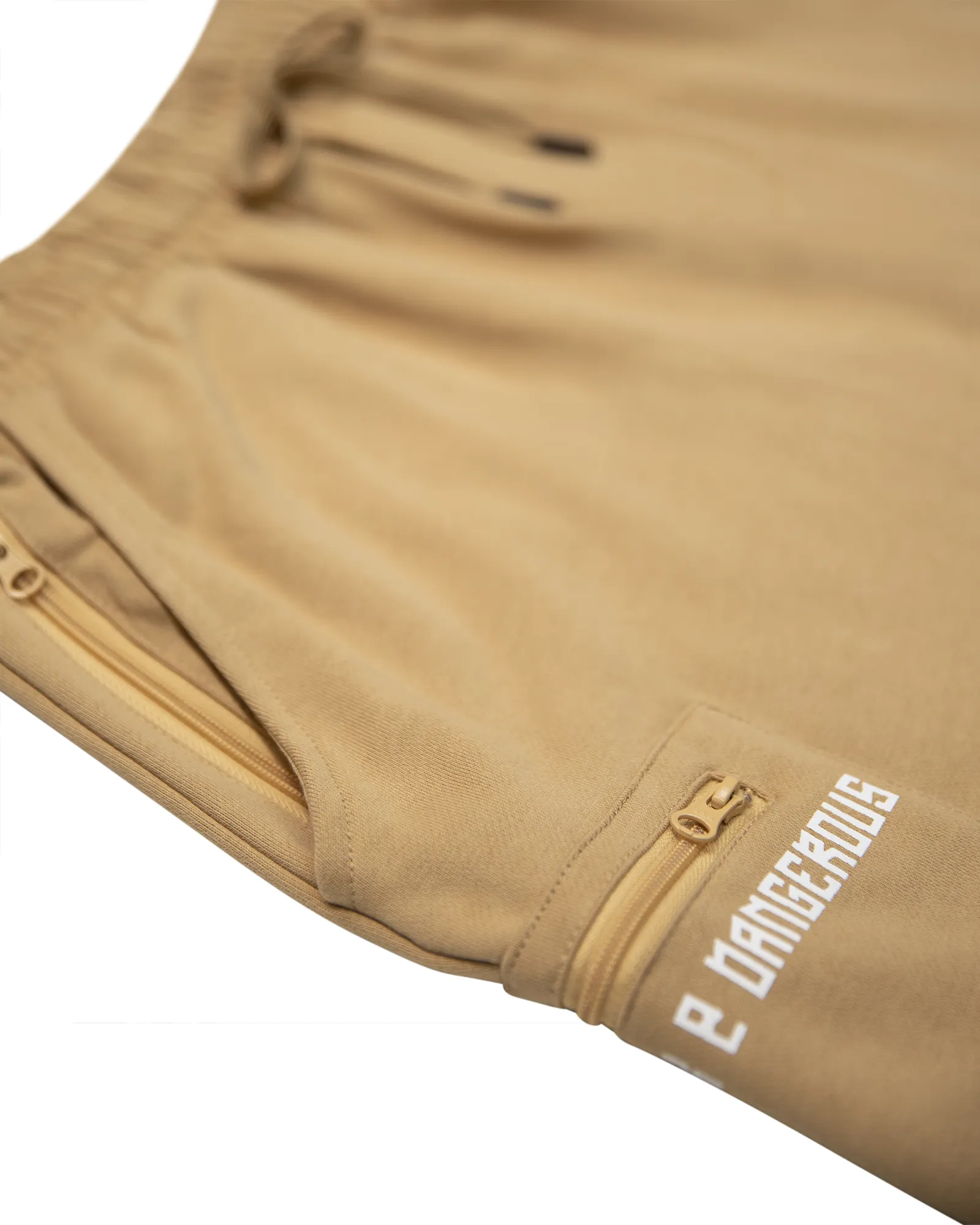 TAN COTTON SHORTS