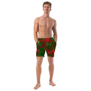 Unkle Jungle Island Swimsuit (Red/Grn)