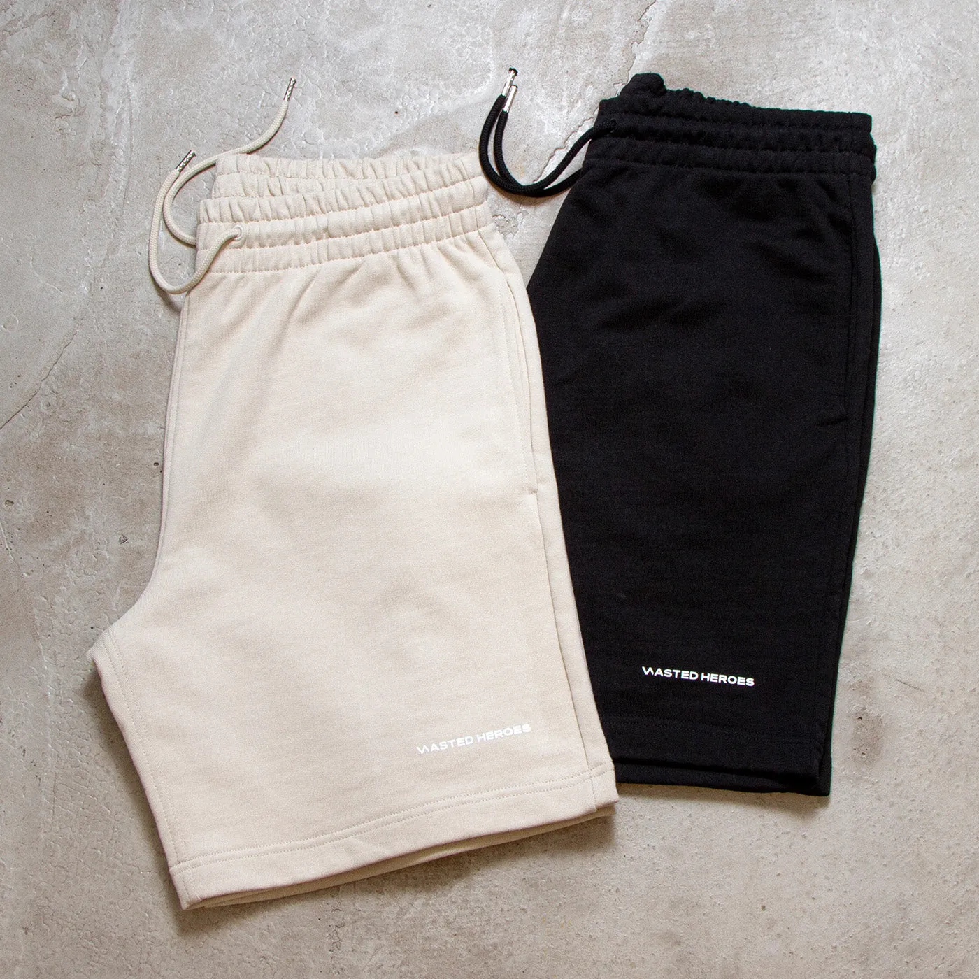 Wasted Heroes - Jersey Shorts - Black