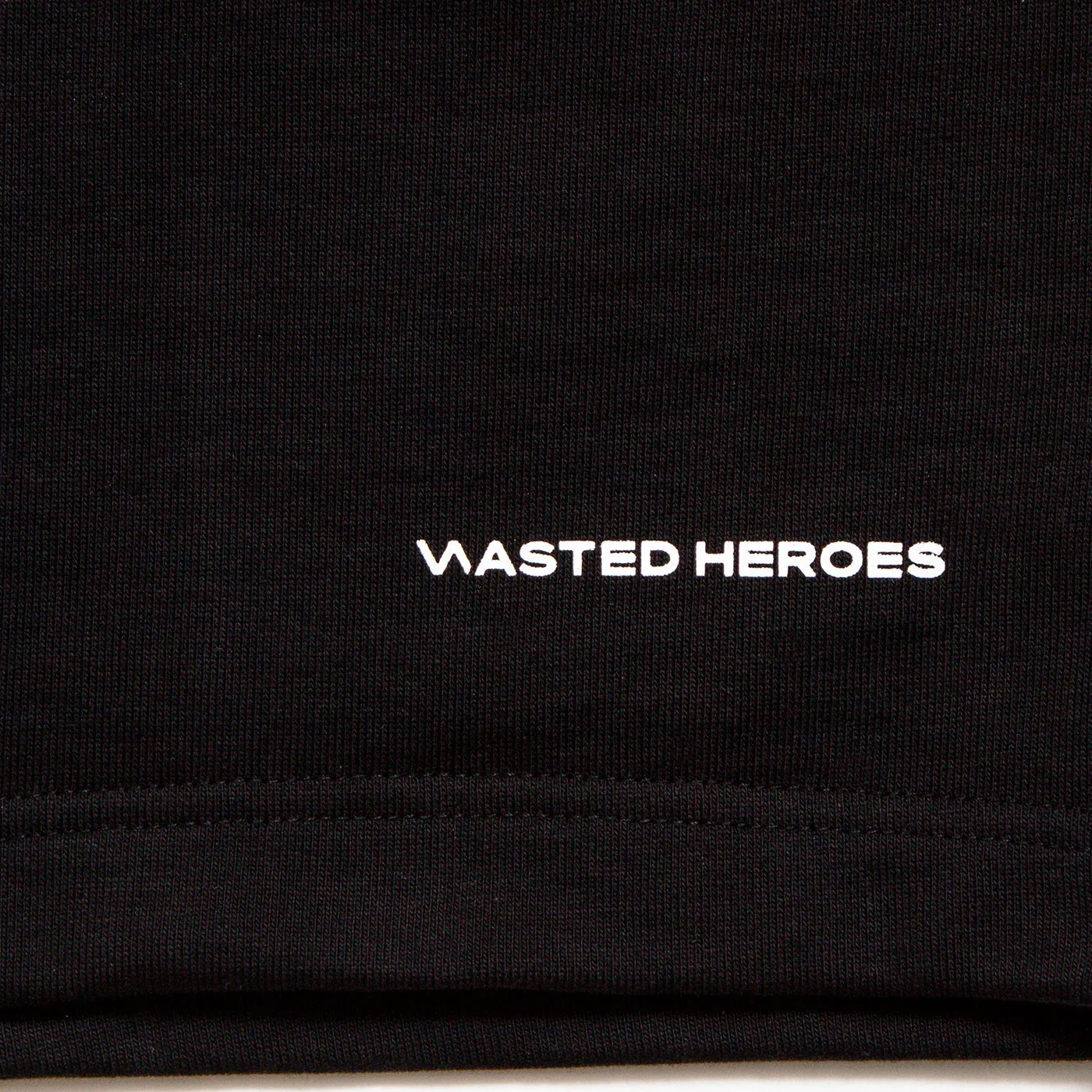 Wasted Heroes - Jersey Shorts - Black