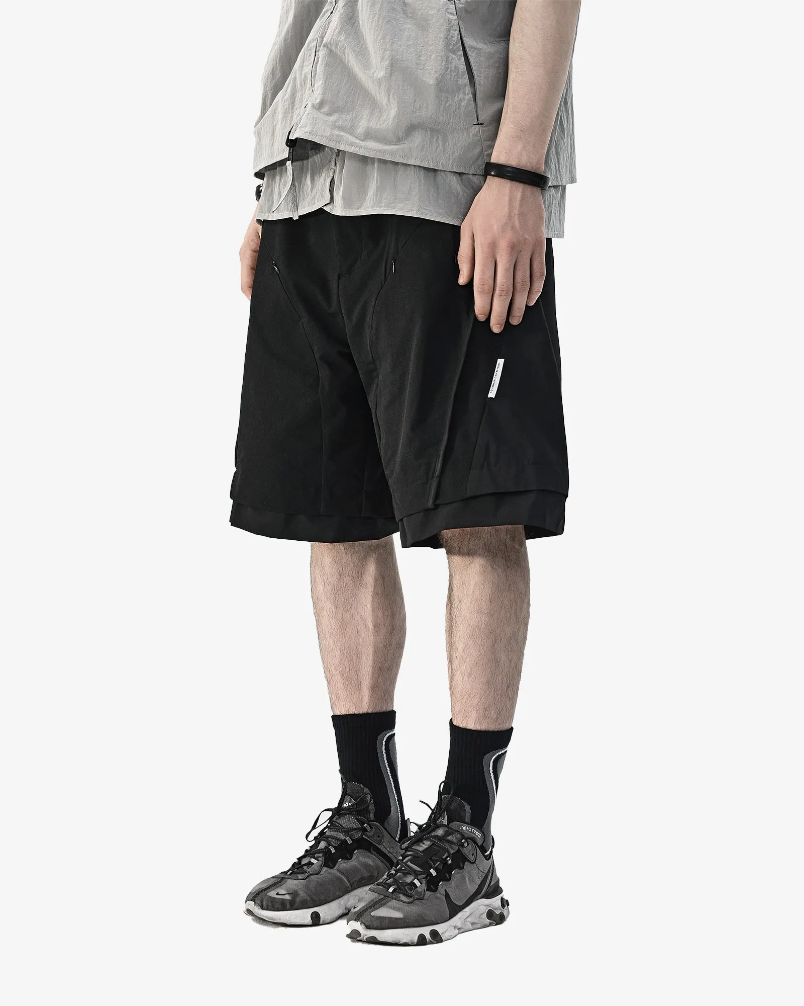 Water Repellent Oversized Tech Shorts