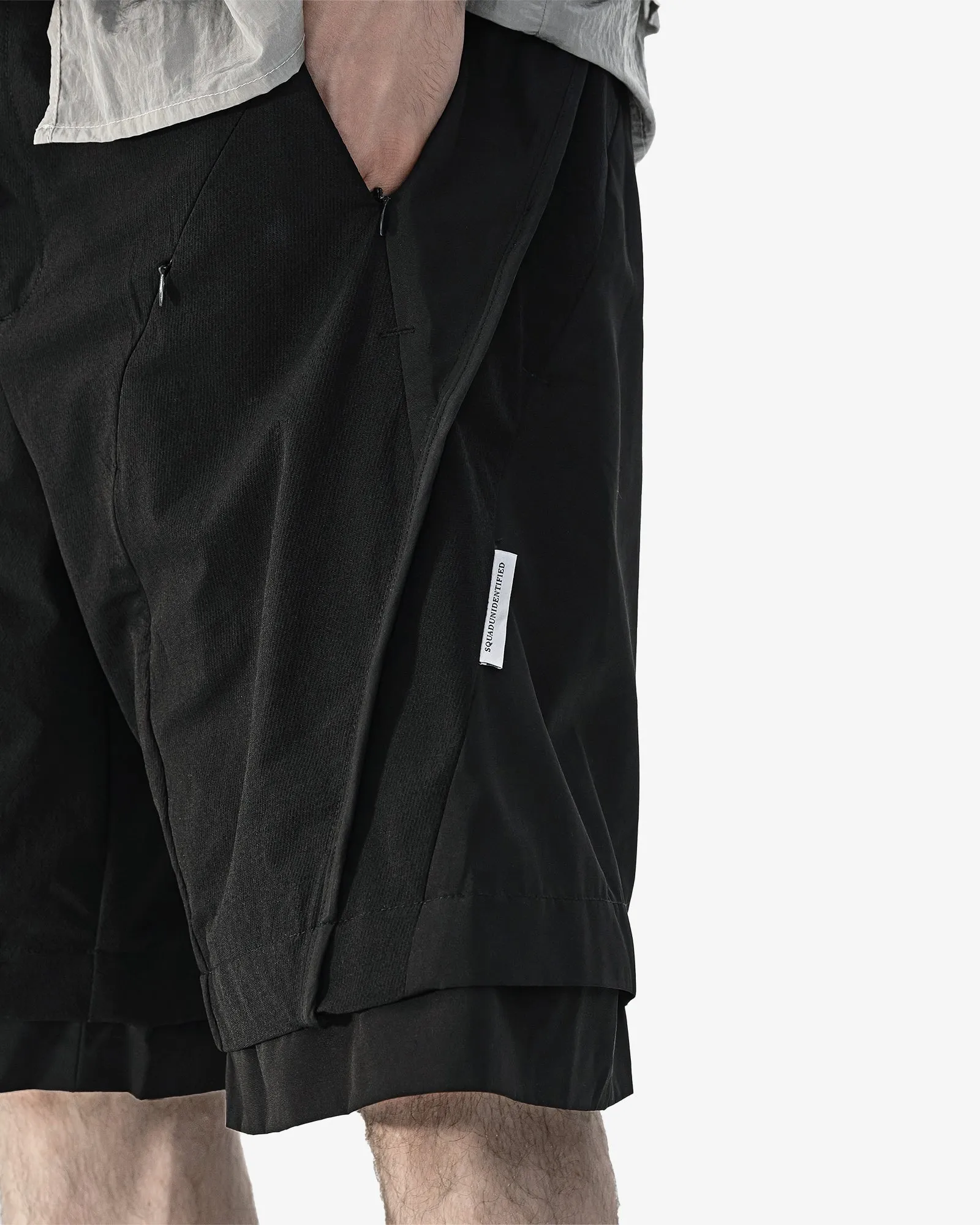 Water Repellent Oversized Tech Shorts