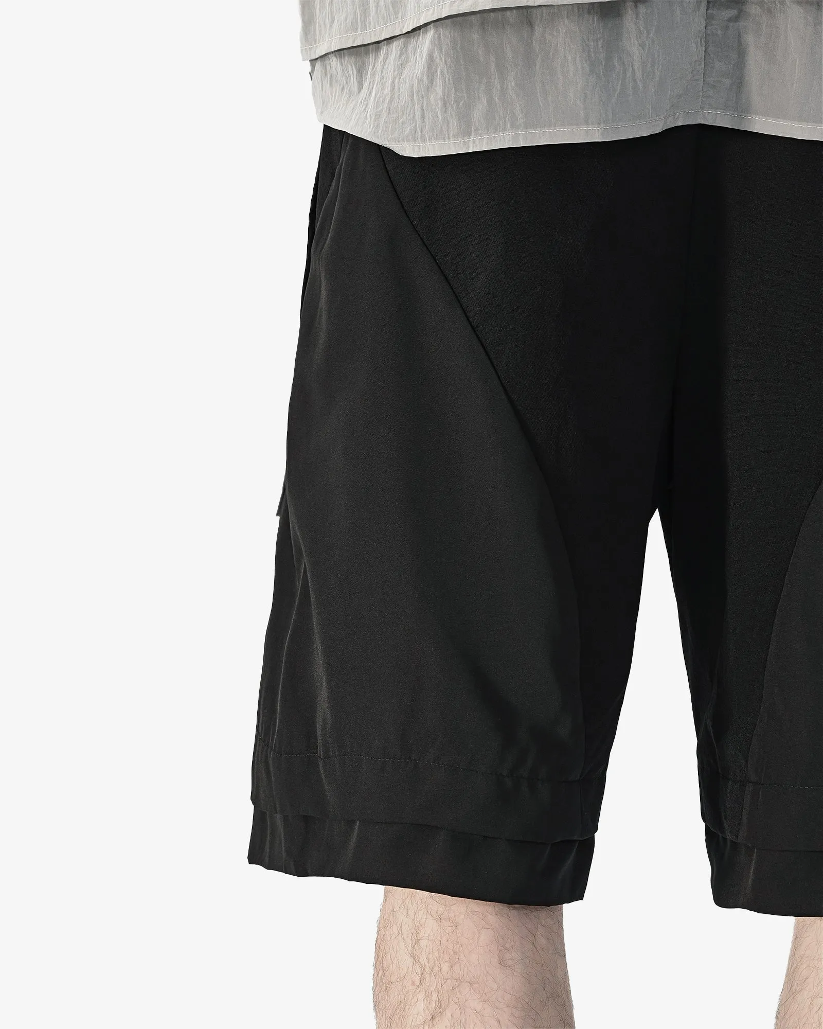 Water Repellent Oversized Tech Shorts